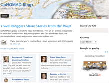 Tablet Screenshot of blogs.gonomad.com